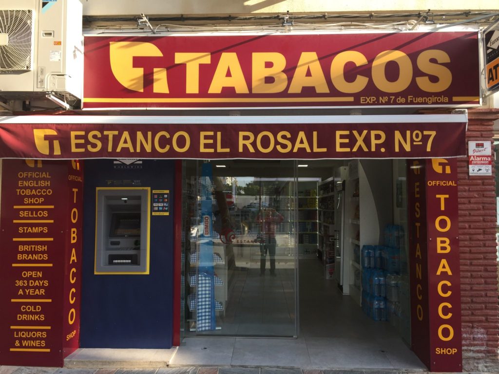Foto del exterior del Estanco El Rosal